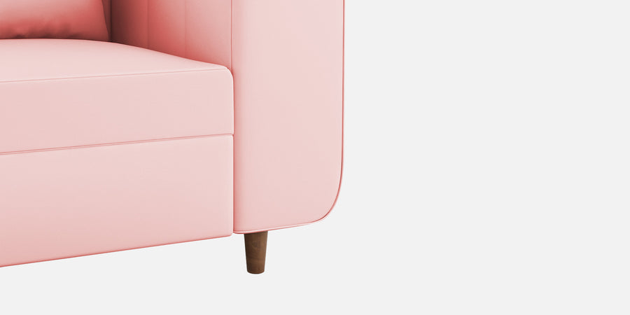 Sumo Velvet 3 Seater Sofa In Millennial Pink Colour - Febonic Living