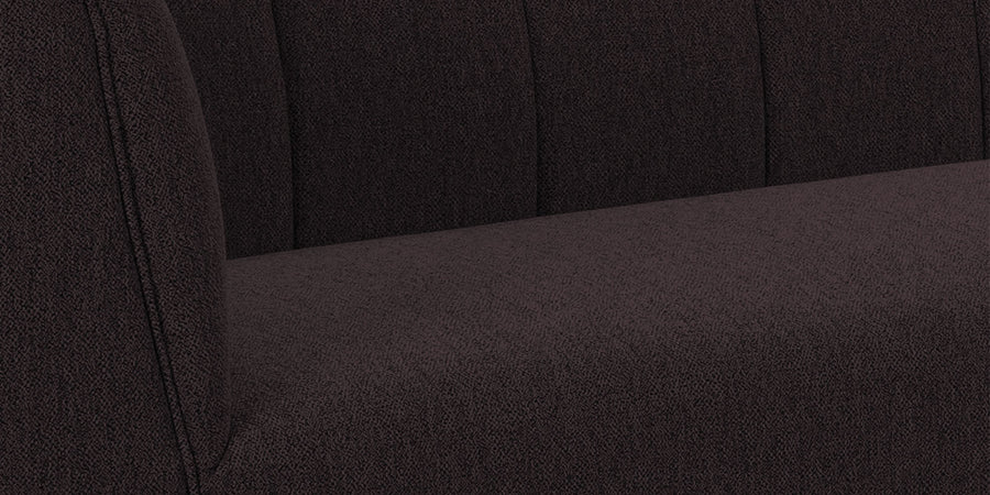Chastin Fabric 2 Seater Sofa In Cara Brown Colour - Febonic Living