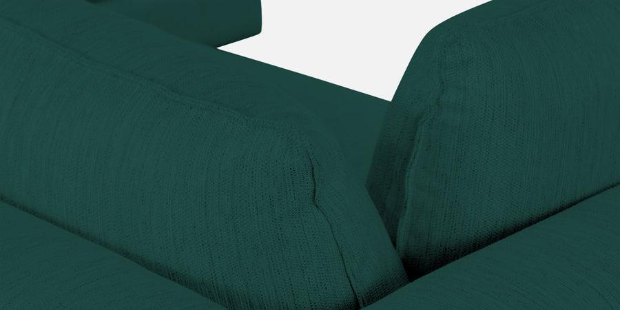 Ziggy Fabric Rhs Sectional Sofa 3 Lounger In Sage Green Colour - Febonic Living
