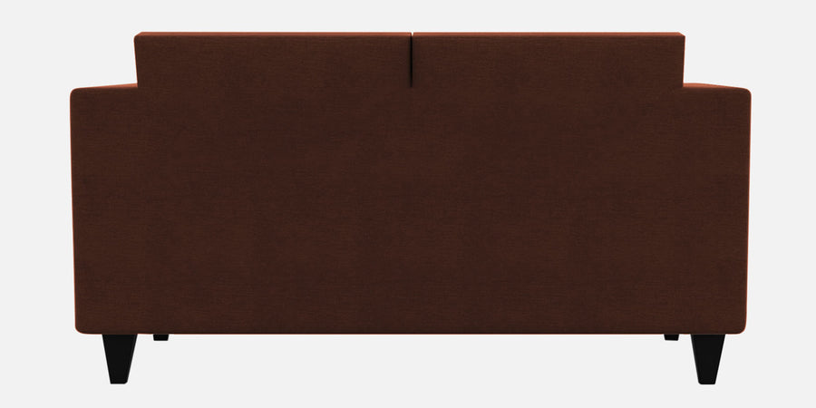 Nipul Fabric 2 Seater Sofa In Coffee Brown Colour - Febonic Living