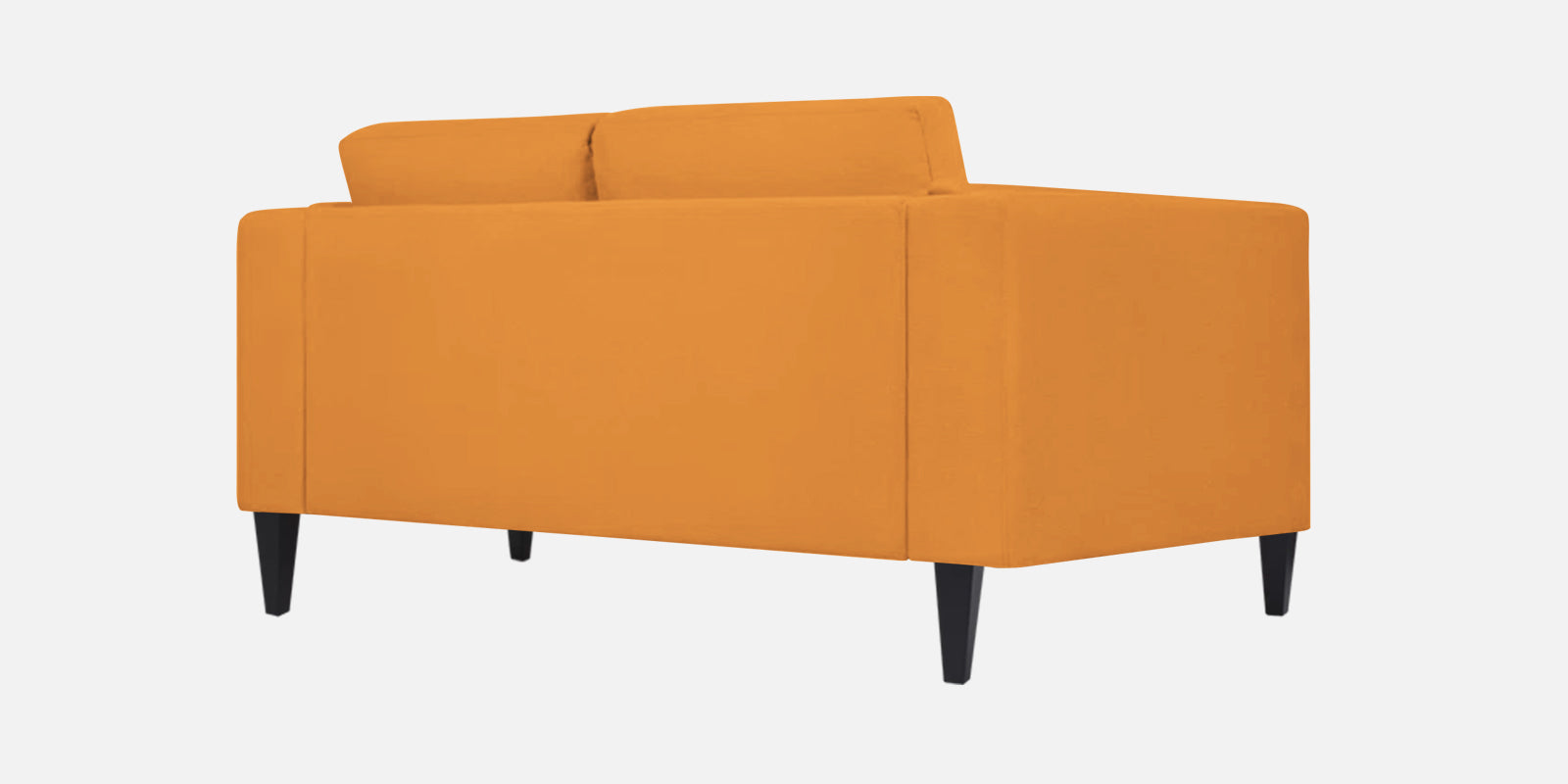 Jasper Velvet 2 Seater Sofa in Tangerine orange Colour