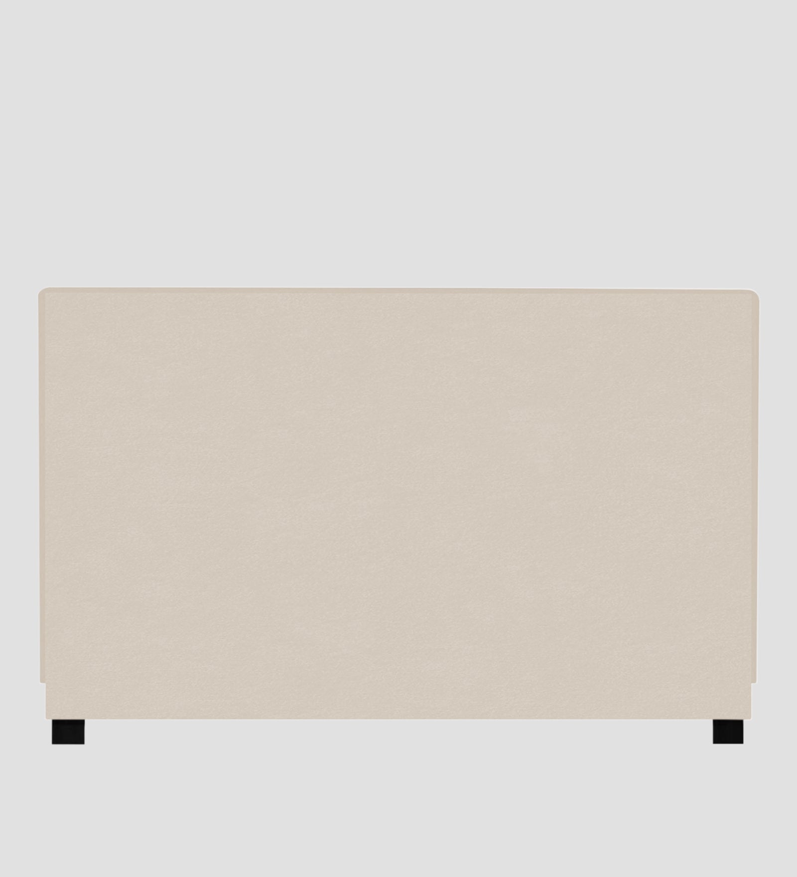 Asyra Velvet Queen Size Bed in Camel Beige Colour With Box Storage