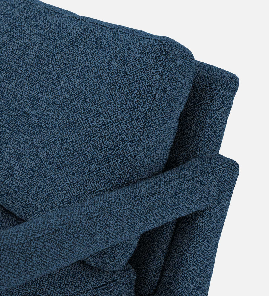 Olsen Fabric Arm Chair In Light Blue Colour - Febonic Living