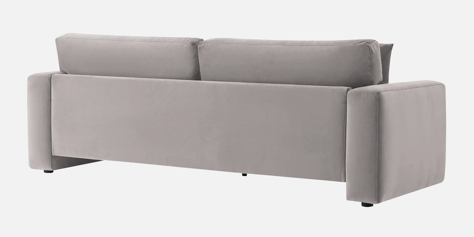 Kosta Velvet 3 Seater Sofa in Pearl Grey Colour