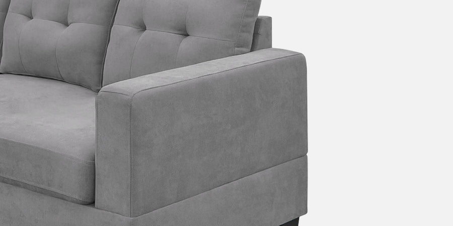 Thomas Fabric Rhs Sectional Sofa 2 Lounger In Lit Grey Colour - Febonic Living