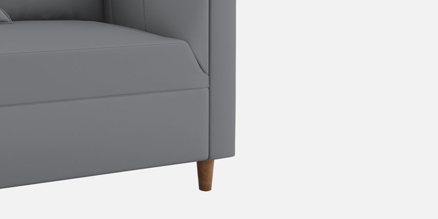 Rubi Velvet 3 Seater Sofa In Pubble Grey Colour - Febonic Living