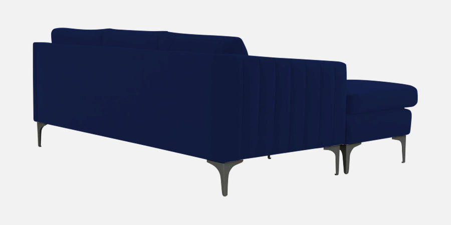 Haru Fabric Rhs Sectional Sofa 2 Lounger In Imperial Blue Colour - Febonic Living