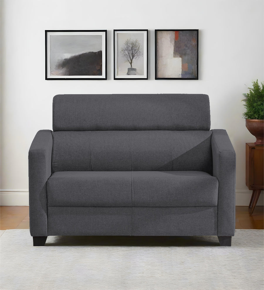 Devo  2 Seater Fabric Sofa - Maba Grey by Febonic Living