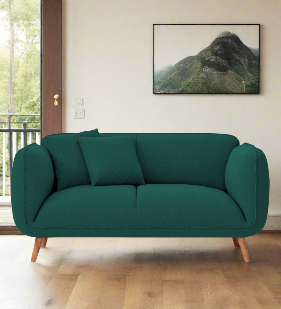 Zia  2 Seater Fabric Sofa - Sage Green by Febonic Living