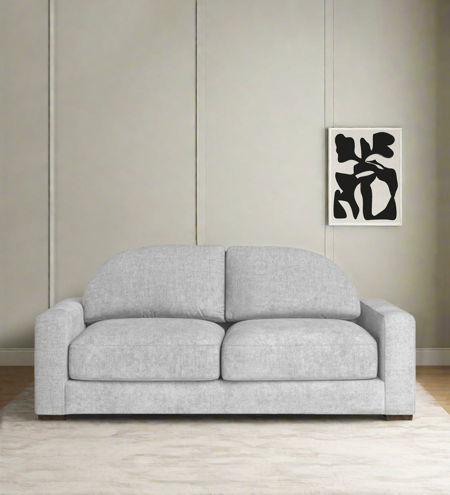 Dara  2 Seater Fabric Sofa - Lit Grey by Febonic Living