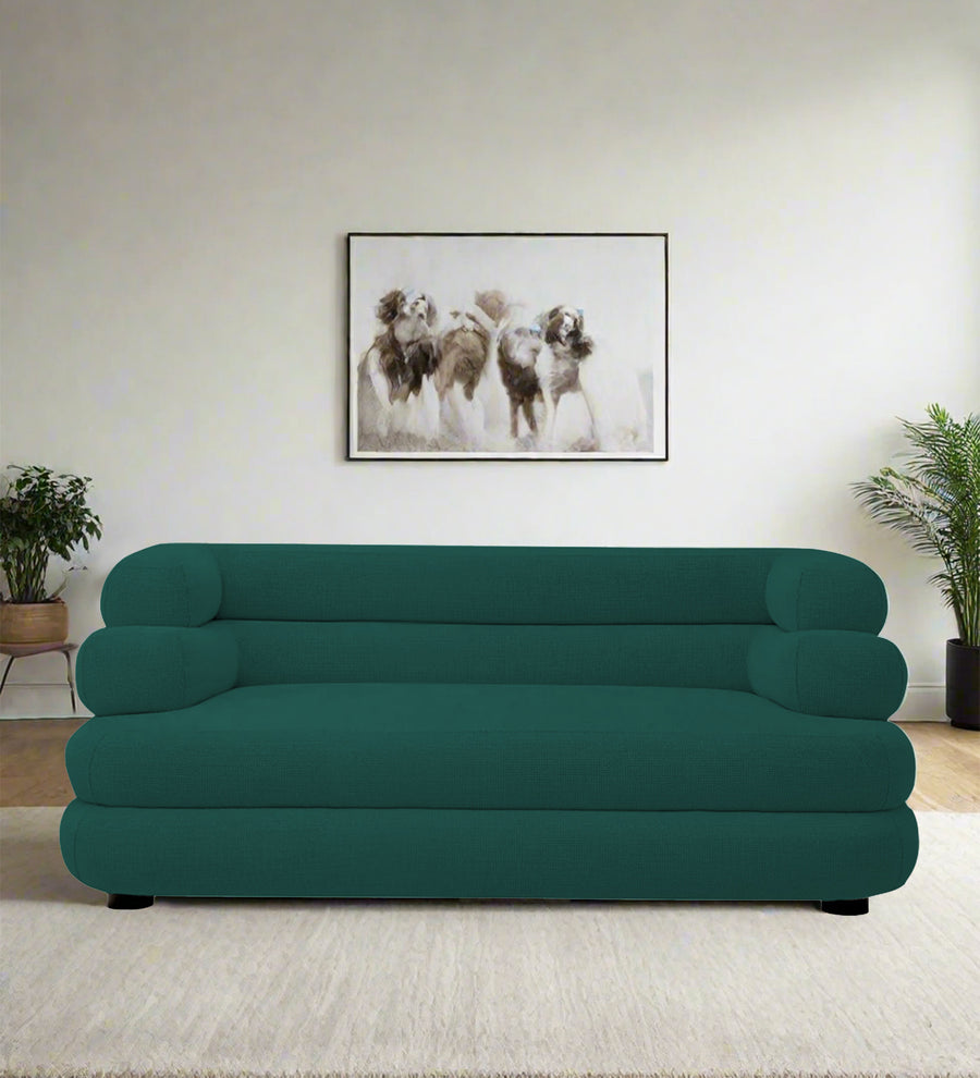 Wener  2 Seater Fabric Sofa - Sage Green by Febonic Living