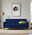 Marq Fabric 3 Seater Sofa in Royal Blue Colour