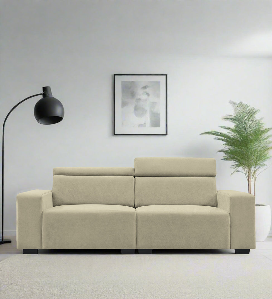Hiro  2 Seater Fabric Sofa - Carnival Beige by Febonic Living