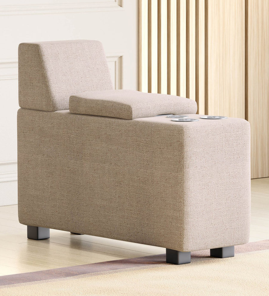 Tacob  Console Table Fabric - Woom Beige by Febonic Living