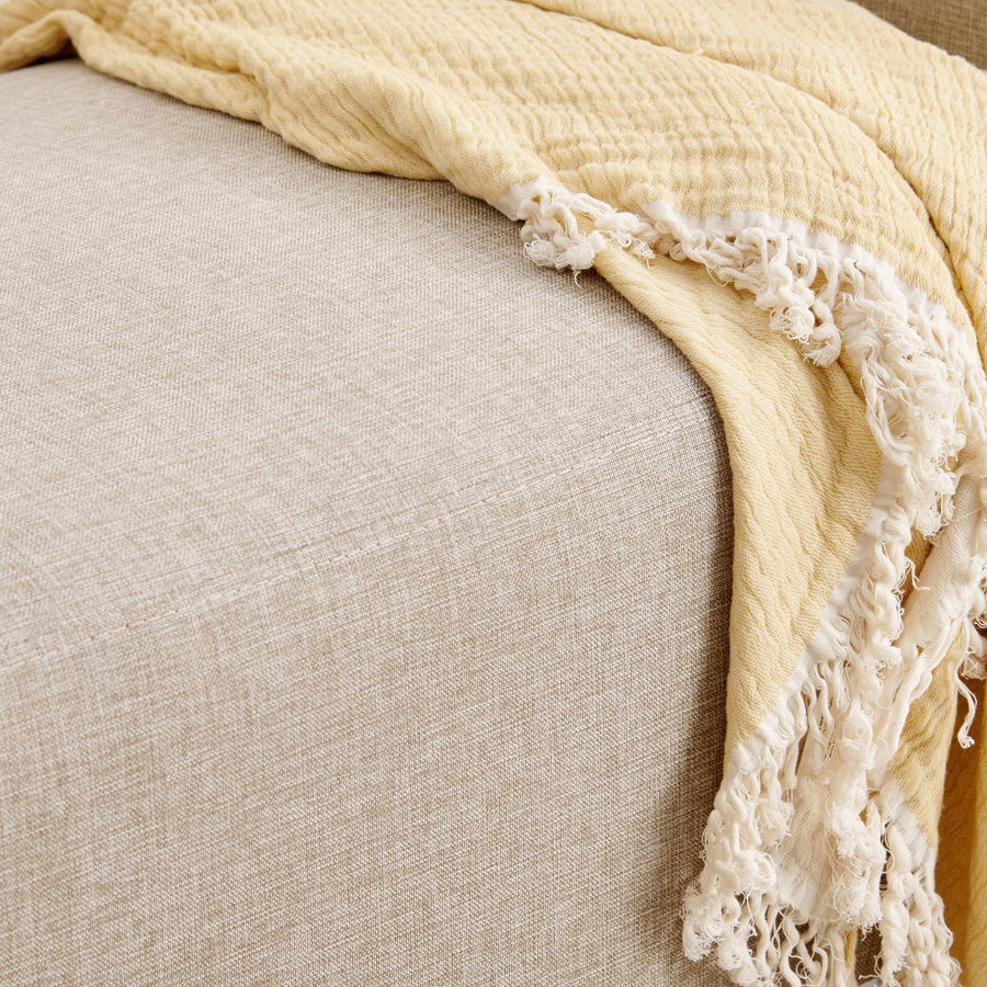 Berry Fabric Bench In Cosmic Beige Colour - Febonic Living