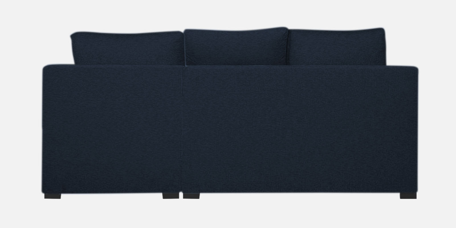 Jody Fabric 3 Seater Pull Out Sofa Cum Bed In Denim Blue Colour