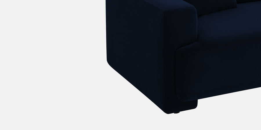 Kosta Velvet 2 Seater Sofa In Dark Blue Colour - Febonic Living