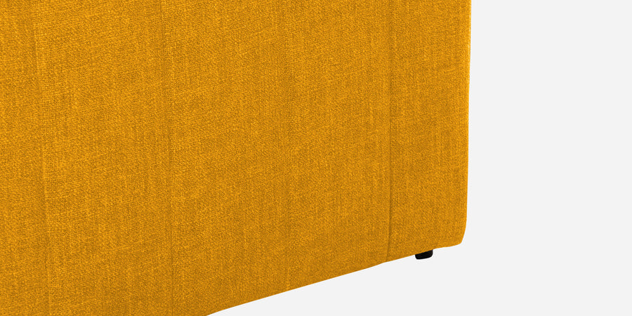 Lara Fabric 2 Seater Sofa In Bold Yellow Colour - Febonic Living