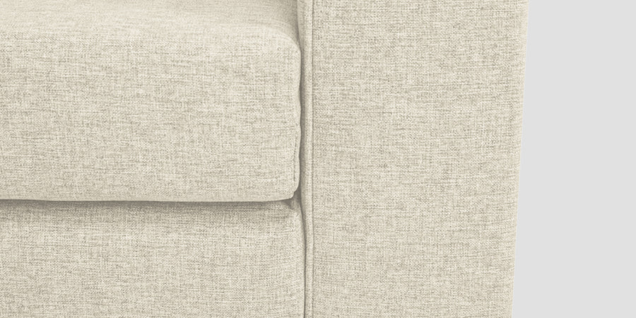 Kenia Fabric 2 Seater Foldable Sofa Cum Bed In Ivory Cream Colour - Febonic Living