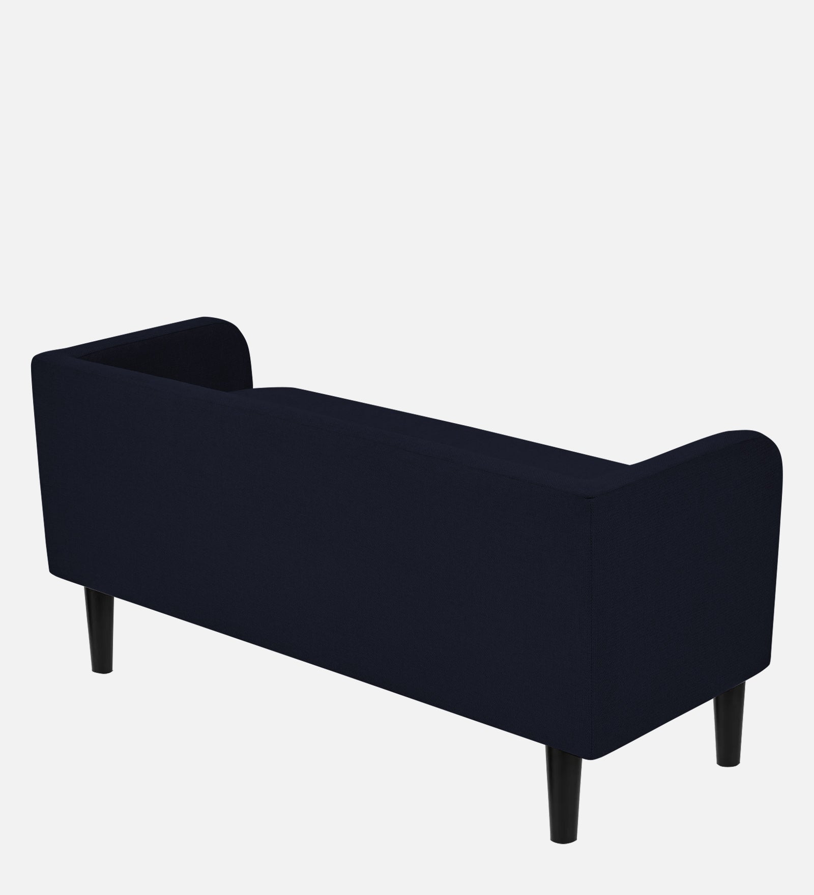 Maya Fabric Bench In Royal Blue Colour