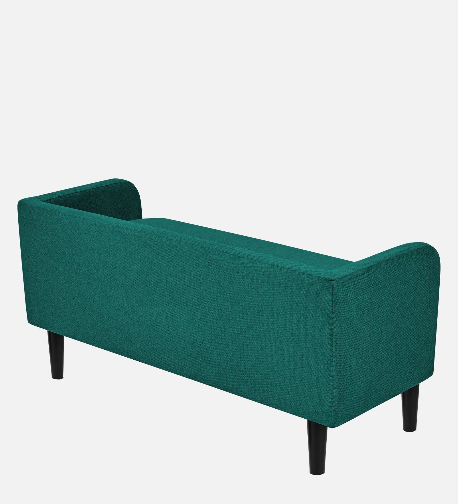 Maya Fabric Bench In Sea Green Colour