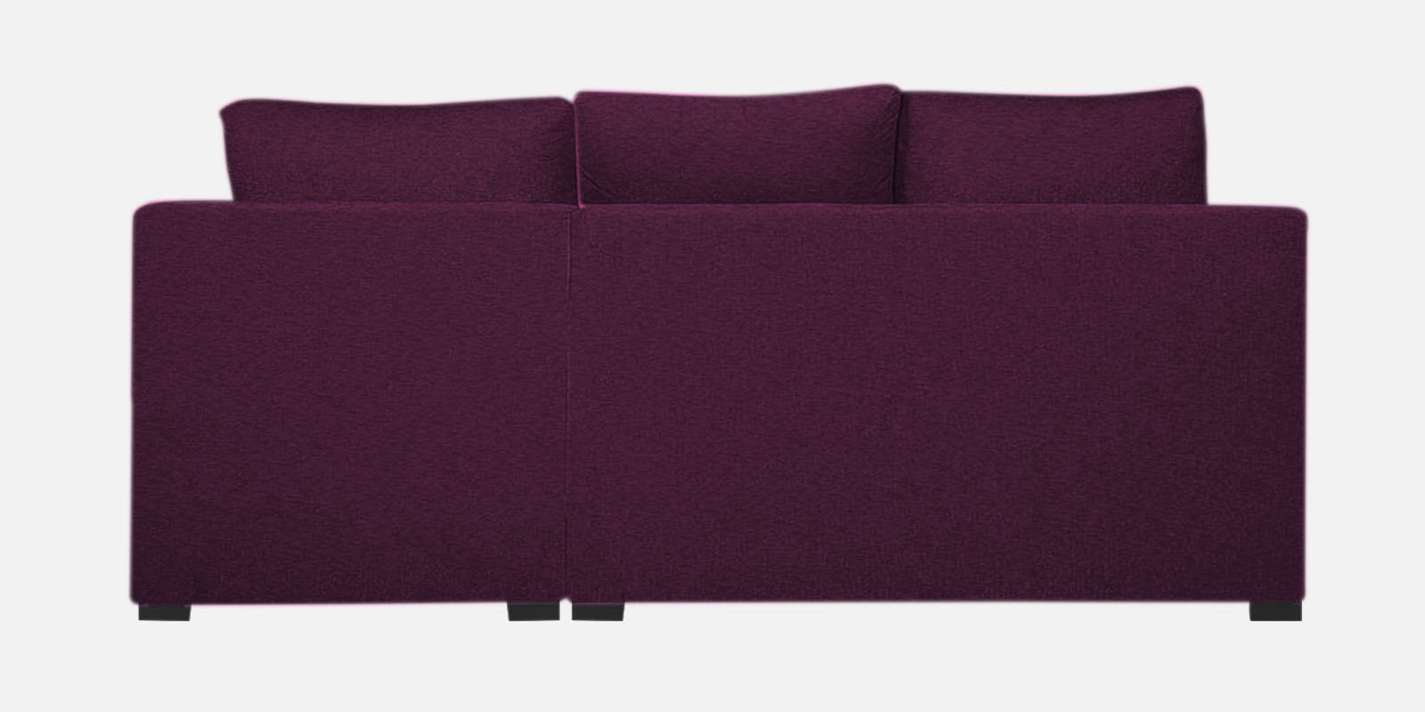 Jody Fabric 3 Seater Pull Out Sofa Cum Bed In Greek Purple Colour