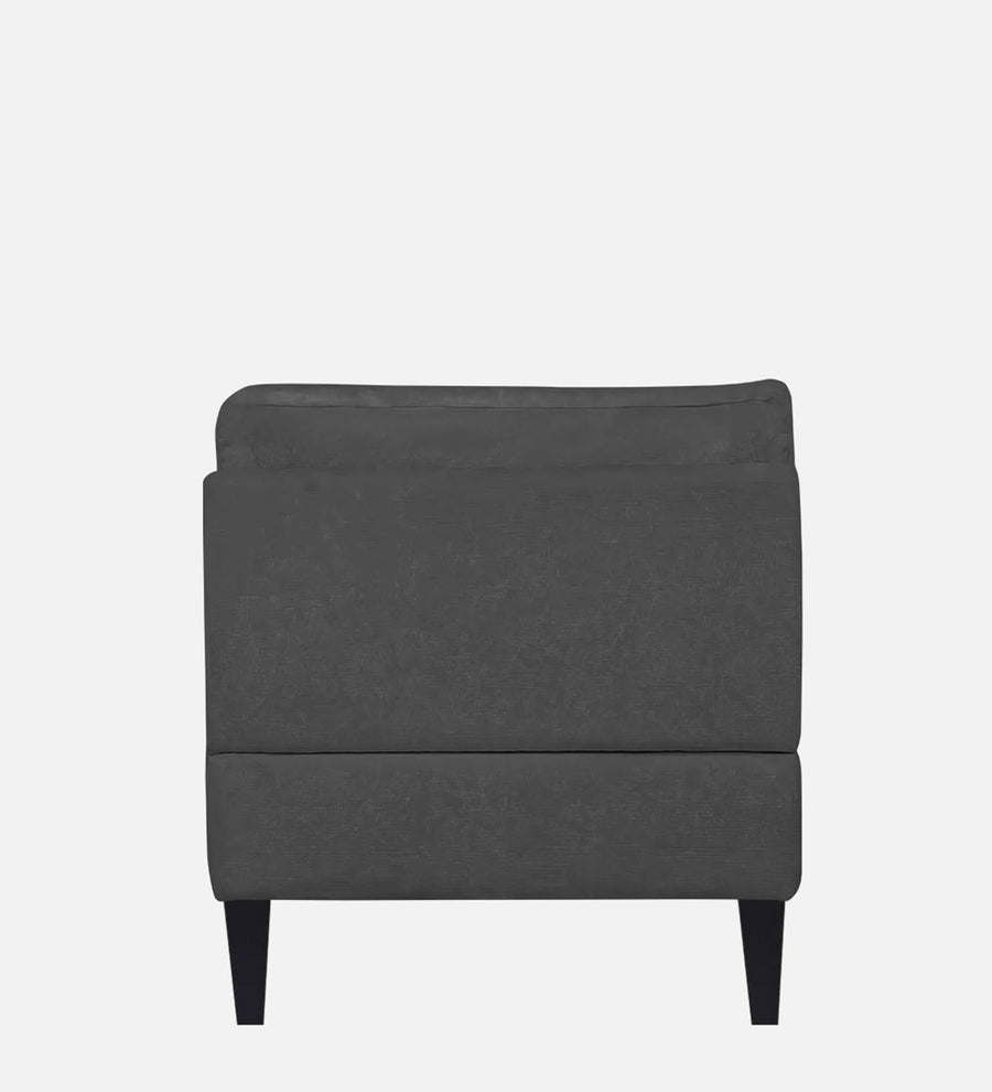 Nadia Fabric Chaise Lounger In Charcoal Grey Colour - Febonic Living