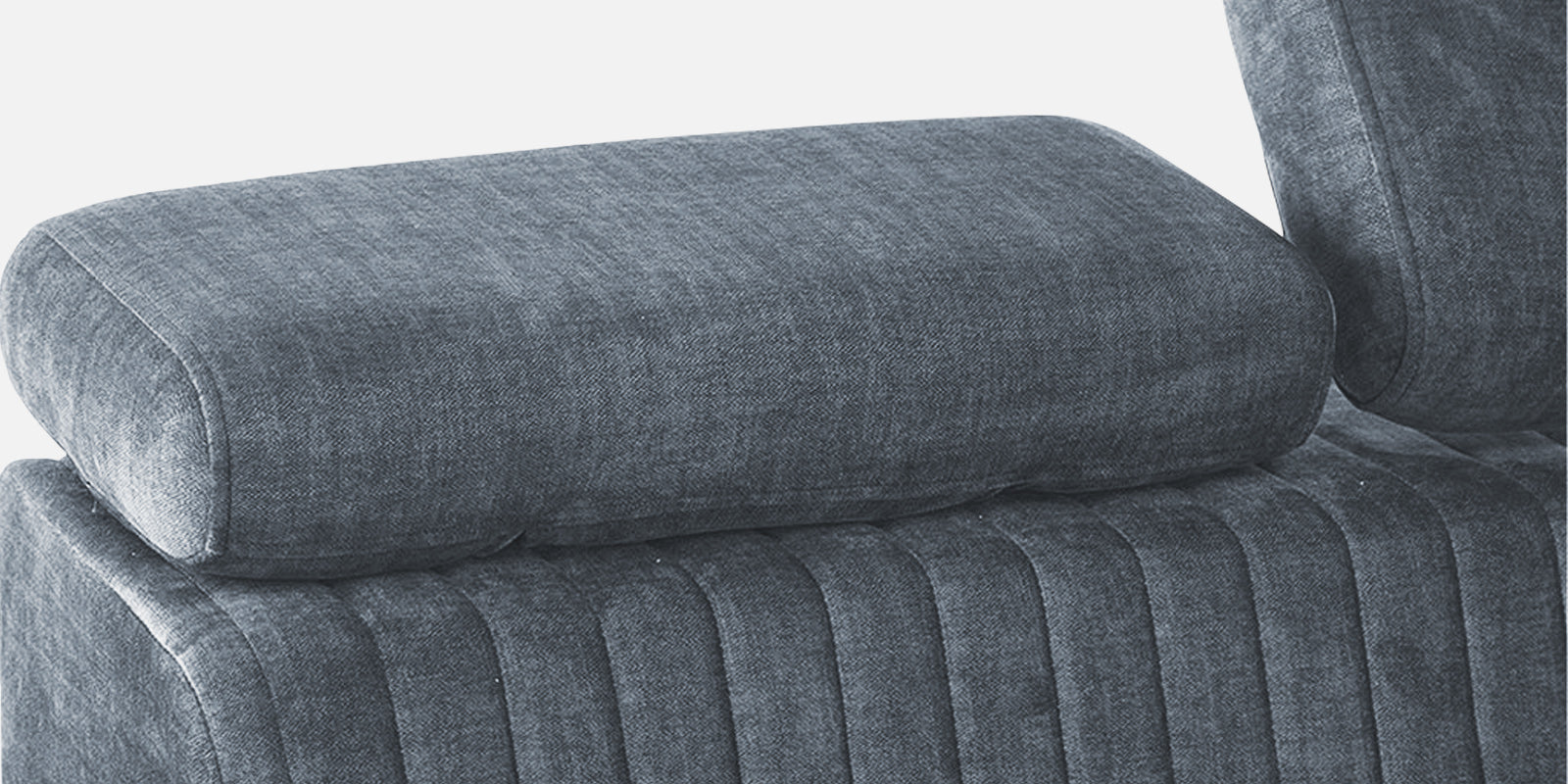 Draco Fabric 3 Seater Sofa in Indigo Blue Colour