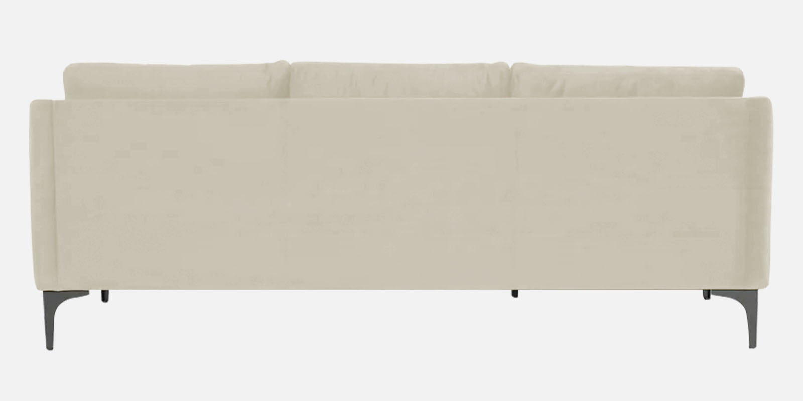 Haru Fabric RHS Sectional Sofa (2+Lounger) in Warm White Colour