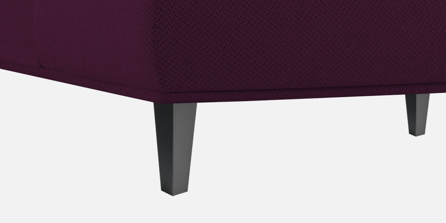 Como Fabric Rhs Sectional Sofa 3 Lounger In Greek Purple Colour - Febonic Living