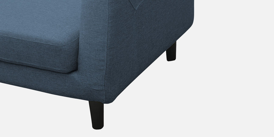 Natasha Velvet Rhs Sectional Sofa 3 Lounger In Oxford Blue Colour - Febonic Living