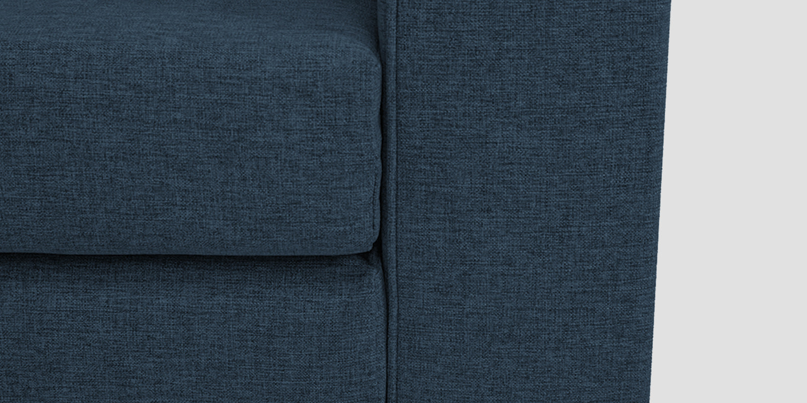 Kenia Fabric 2 Seater Foldable Sofa Cum Bed In Light Blue Colour - Febonic Living