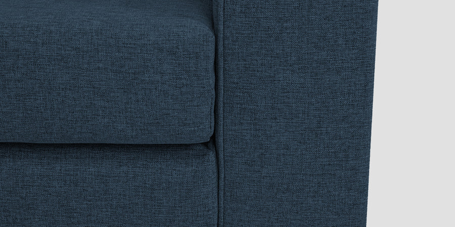 Kenia Fabric 2 Seater Foldable Sofa Cum Bed In Light Blue Colour - Febonic Living