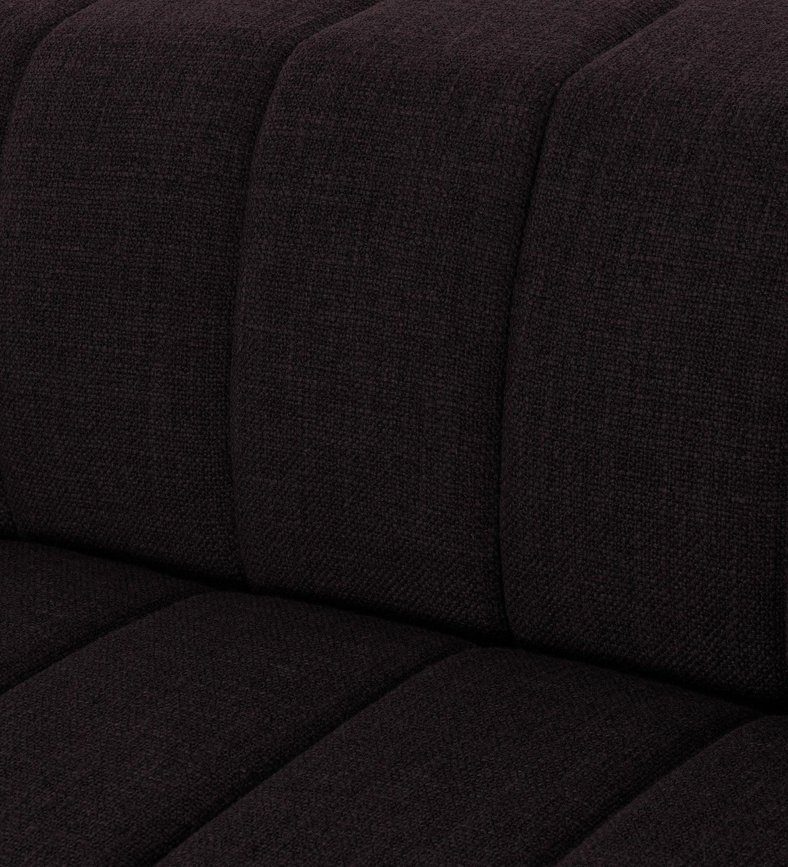 Lara Fabric 1 Seater Sofa in Cara Brown Colour