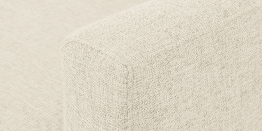Casper Fabric 3 Seater Sofa In Ivory Cream Colour - Febonic Living