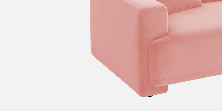 Kosta Velvet 2 Seater Sofa In Millennial Pink Colour - Febonic Living