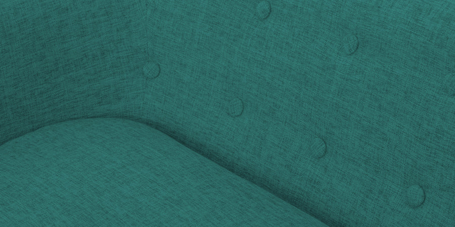 Casper Fabric 2 Seater Sofa In Sea Green Colour - Febonic Living