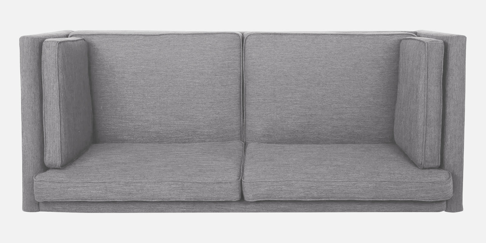 Nigar Fabric 3 Seater Sofa in Lit Grey Colour