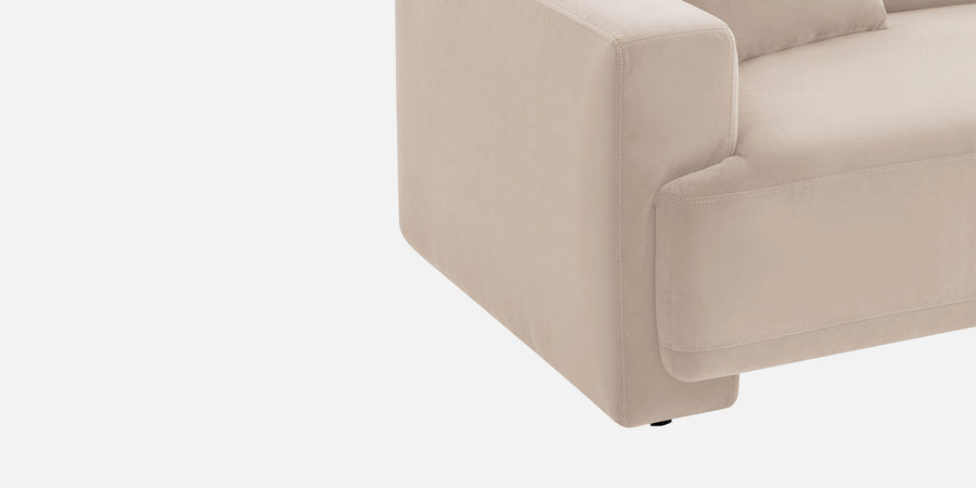 Kosta Velvet 2 Seater Sofa In Camel Beige Colour - Febonic Living