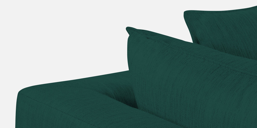 Ziggy Fabric Rhs Sectional Sofa 3 Lounger In Sage Green Colour - Febonic Living