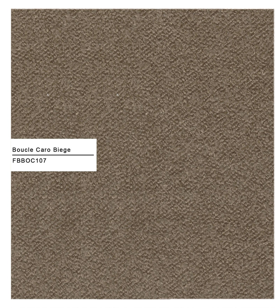 Lark Boucle Bench In Caro Beige Colour - Febonic Living