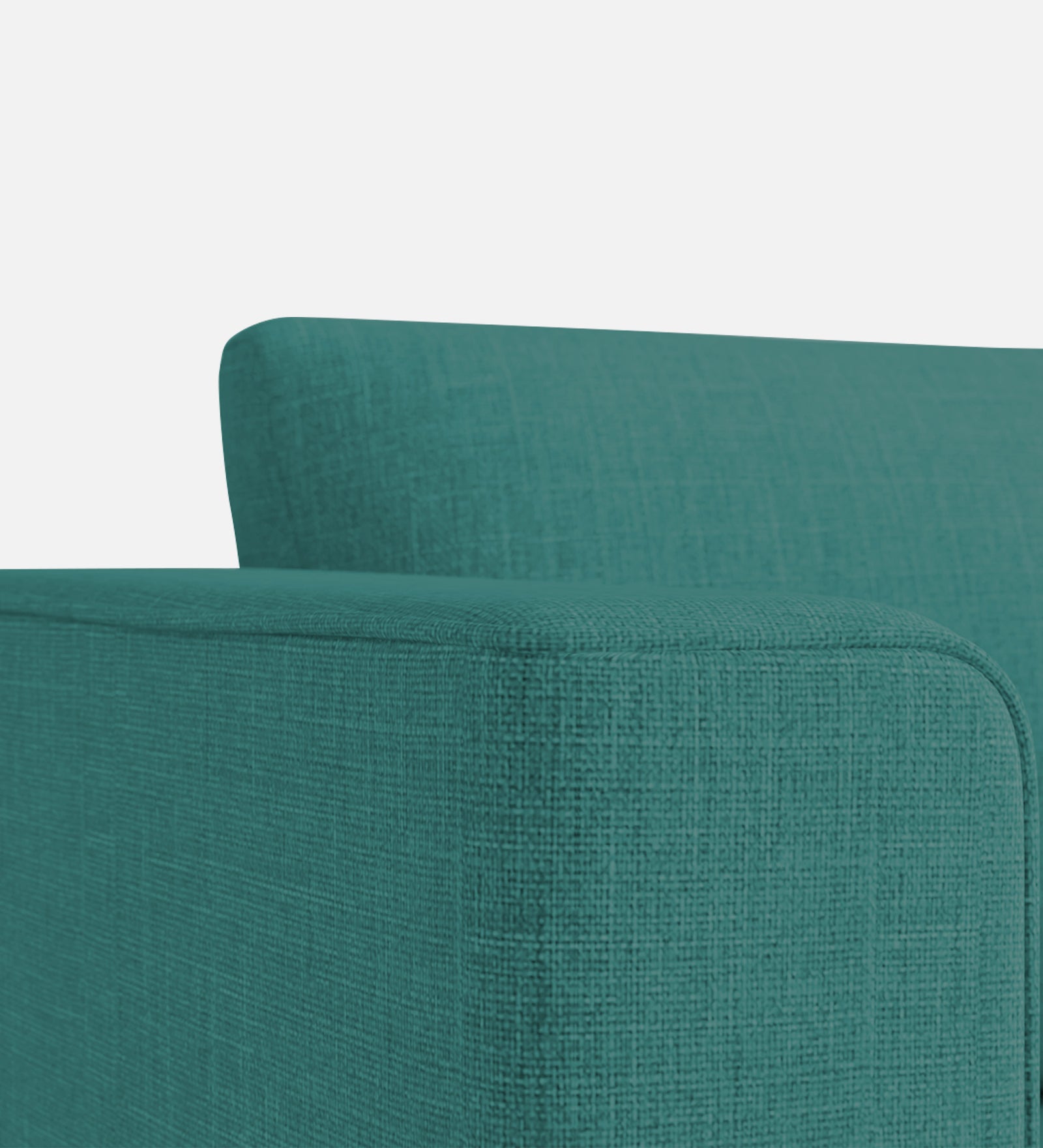 Kenia Fabric 1 Seater Convertible Sofa Cum Bed in Sea Green Colour