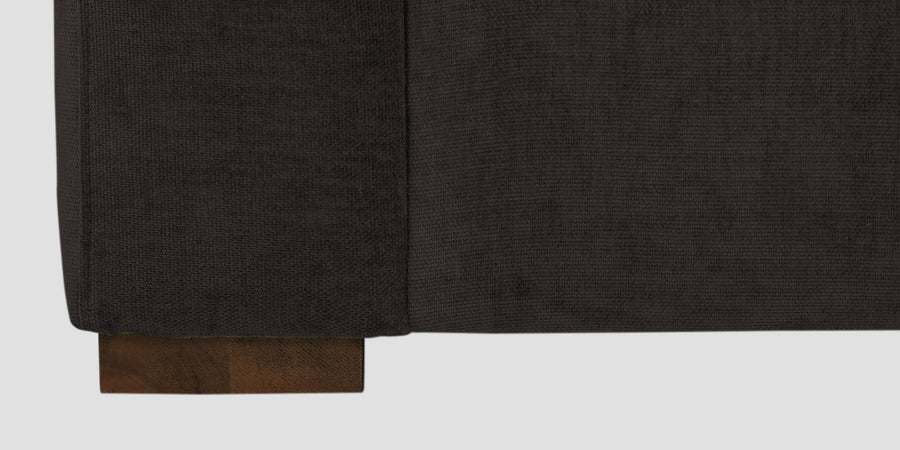 Dara Fabric 3 Seater Sofa In Cara Brown Colour - Febonic Living