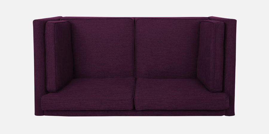Nigar Fabric 2 Seater Sofa In Greek Purple Colour - Febonic Living