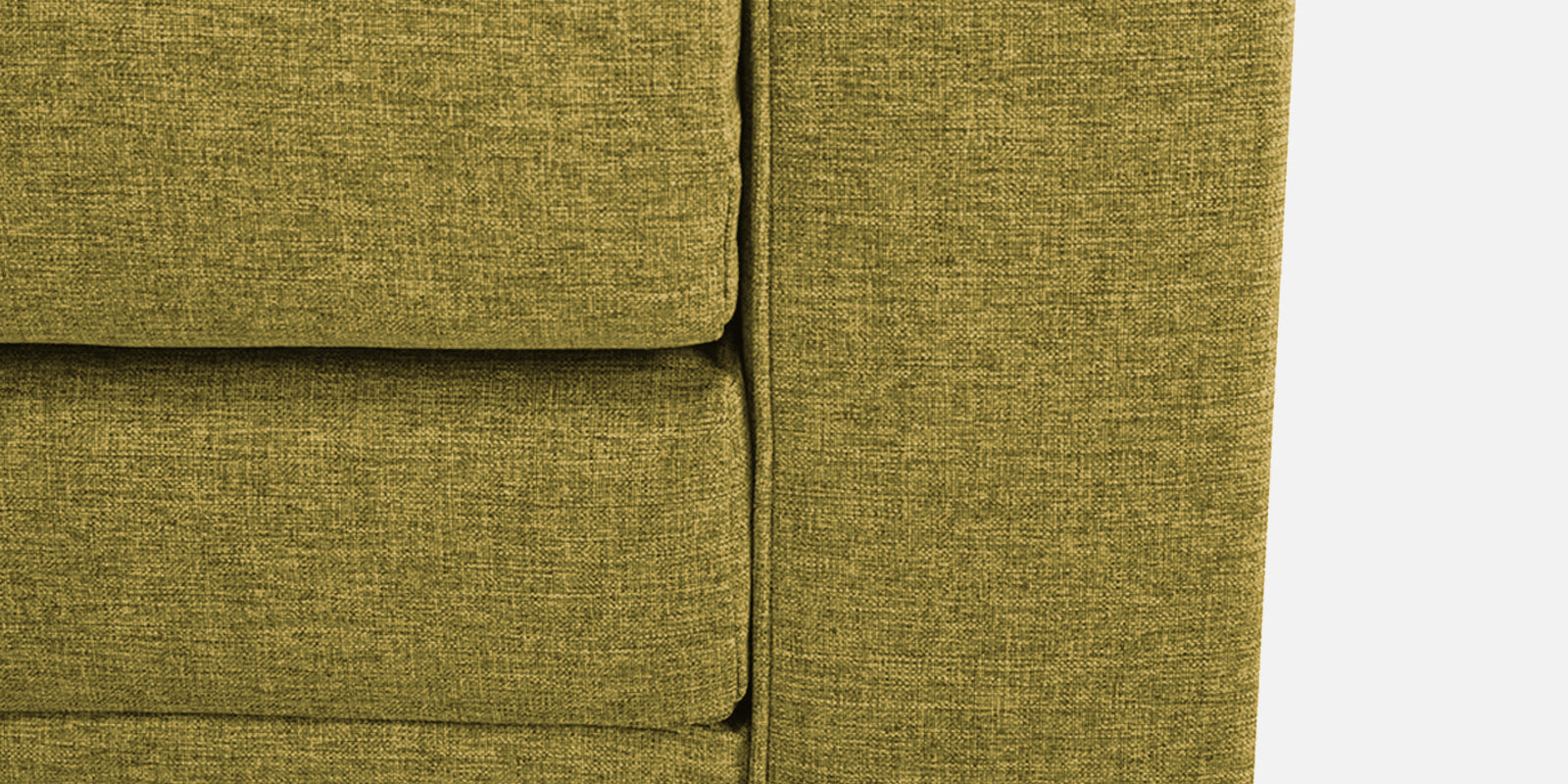 Kenia Fabric 2 Seater Convertible Sofa Cum Bed in Parrot Green Colour