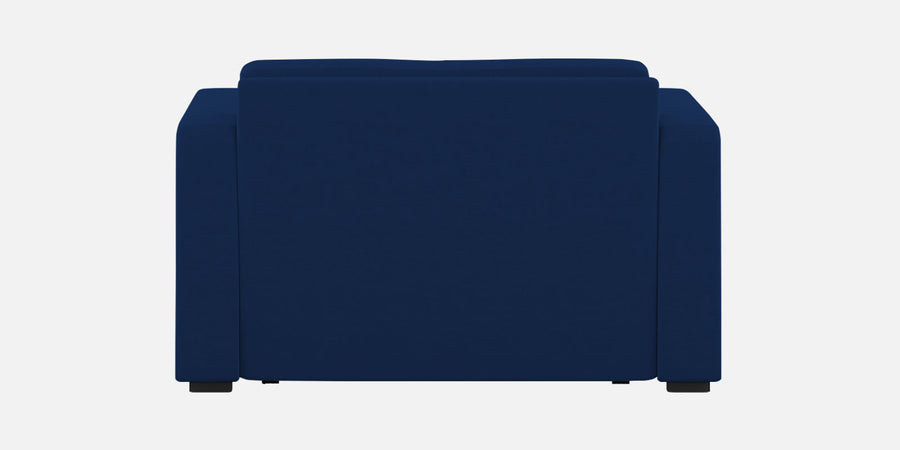 Rocky Fabric 2 Seater Pull Out Sofa Cum Bed In Royal Blue Colour With Storage - Febonic Living