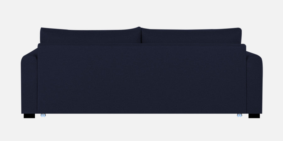 Sigma Fabric 3 Seater Pull Out Sofa Cum Bed In Royal Blue Colour - Febonic Living