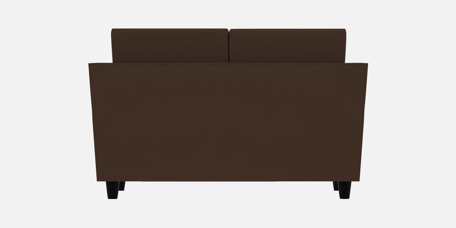 Bristo Velvet 2 Seater Sofa In Cholocate Brown Colour With Storage - Febonic Living