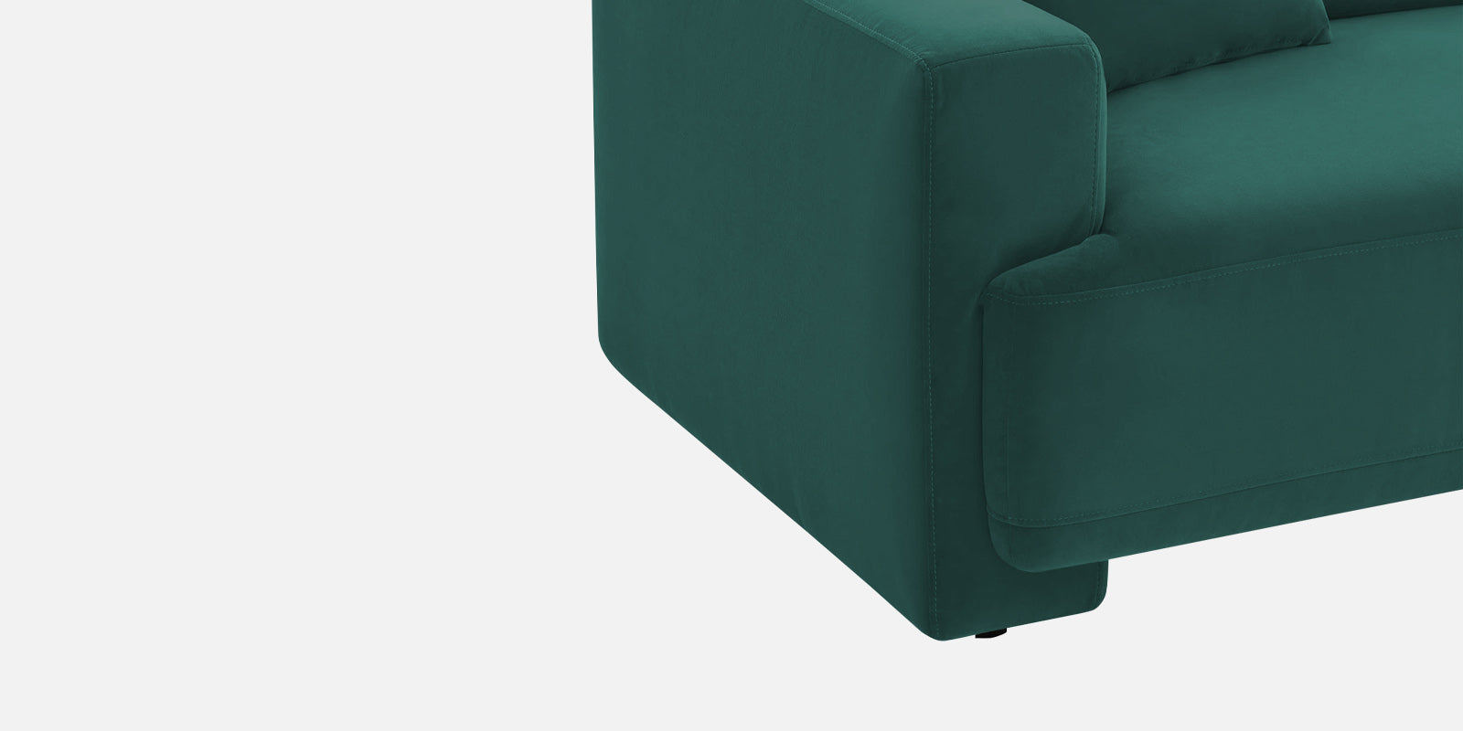 Kosta Velvet 3 Seater Sofa in Pine Green Colour