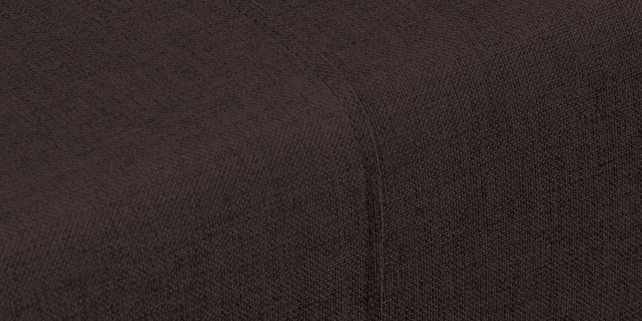 Devo Fabric 2 Seater Sofa In Dark Brown Colour - Febonic Living
